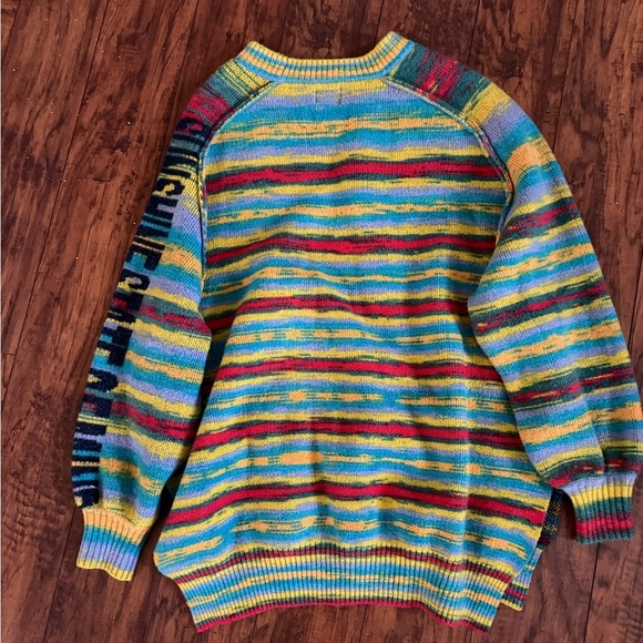 BDG Urban Outfitters Maura Jacquard Sunshine State of Mind Knit Sweater | Small - Picture 4 of 5
